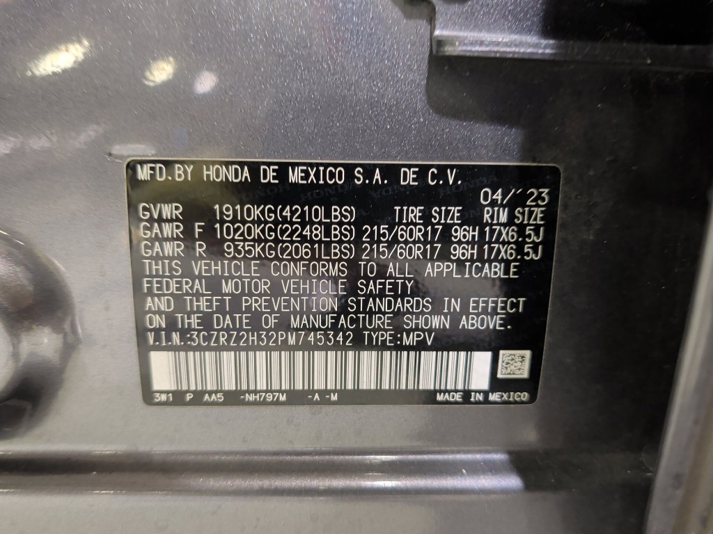 Used 2023 Honda HR-V LX image 15