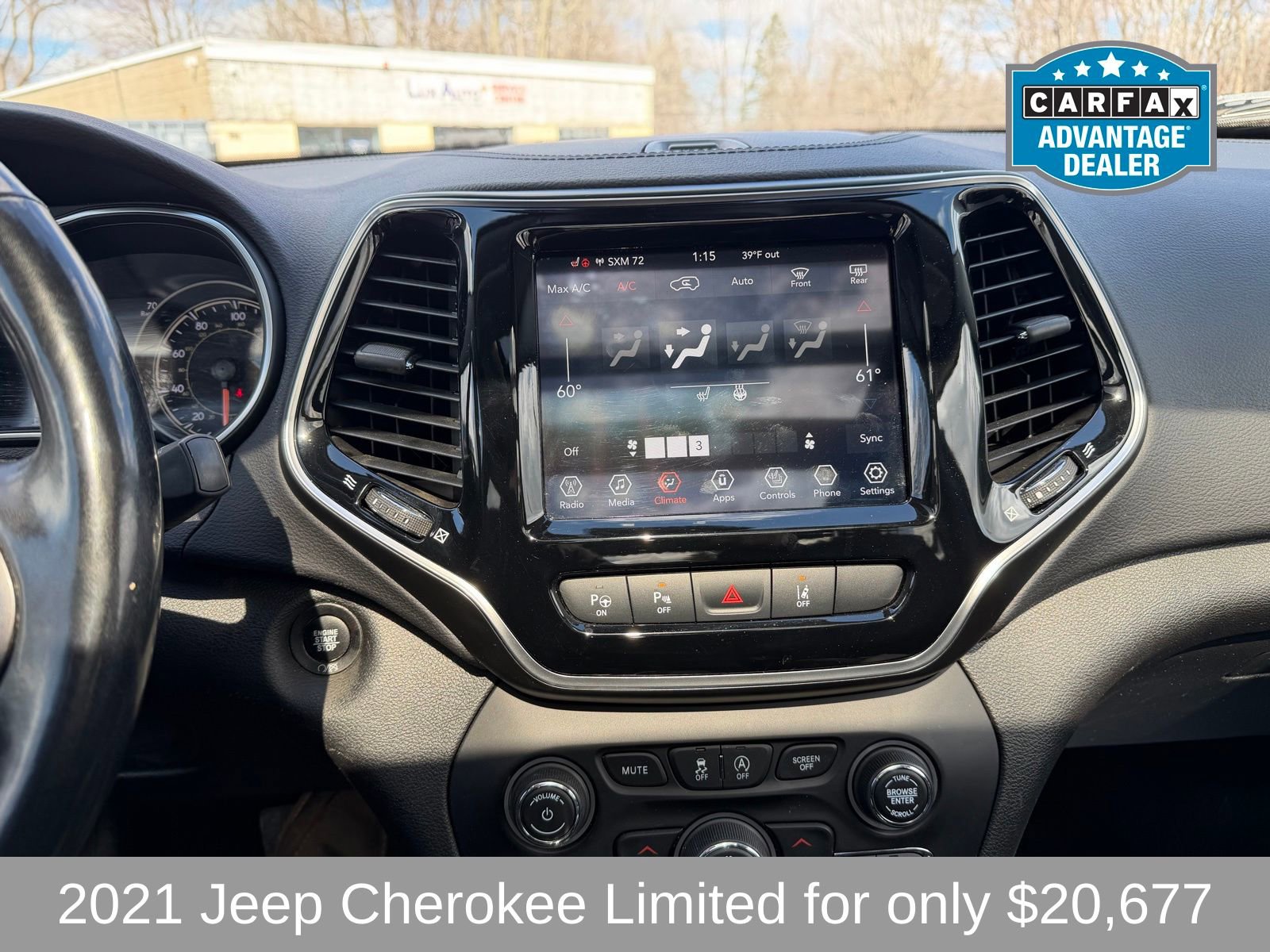 Used 2021 Jeep Cherokee Limited AWD/4WD image 11