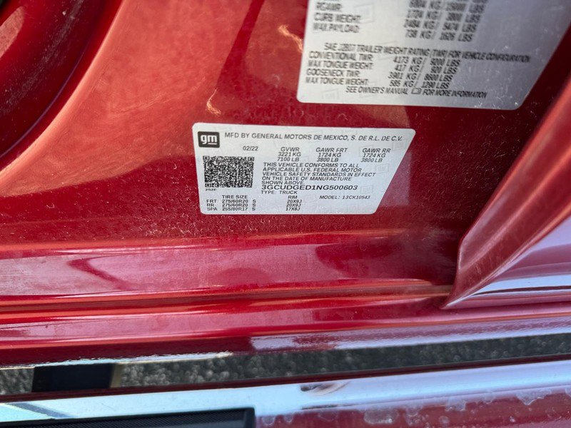 Certified 2022 Chevrolet Silverado 1500 LTZ w/ LTZ Premium Package image 24