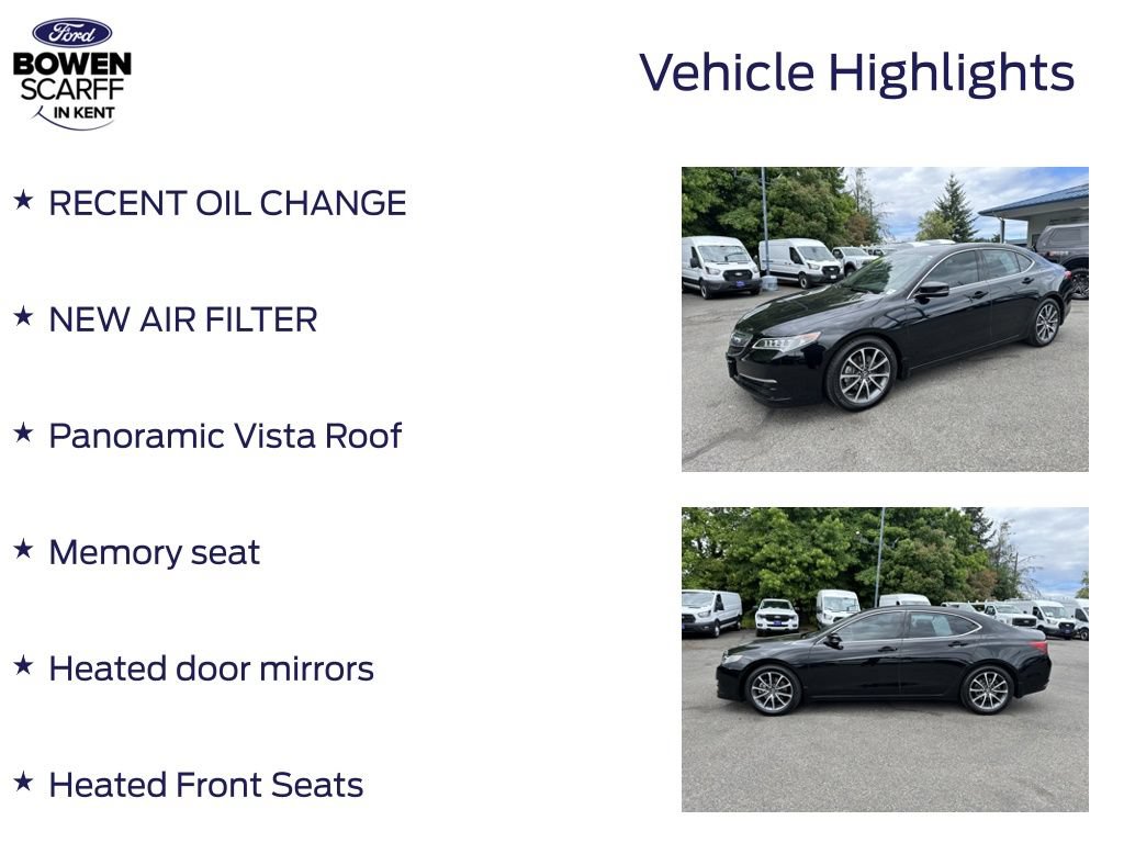 Used 2017 Acura TLX w/ Technology Package FWD image 5