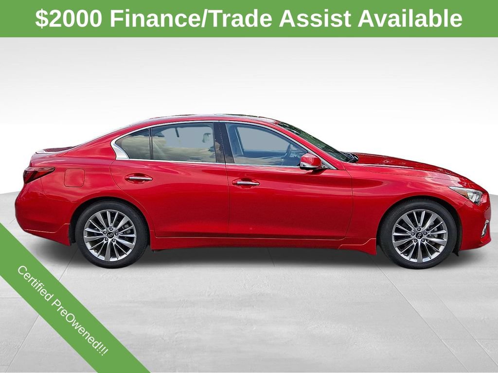 Used 2023 INFINITI Q50 Luxe w/ Cargo Package AWD/4WD image 7