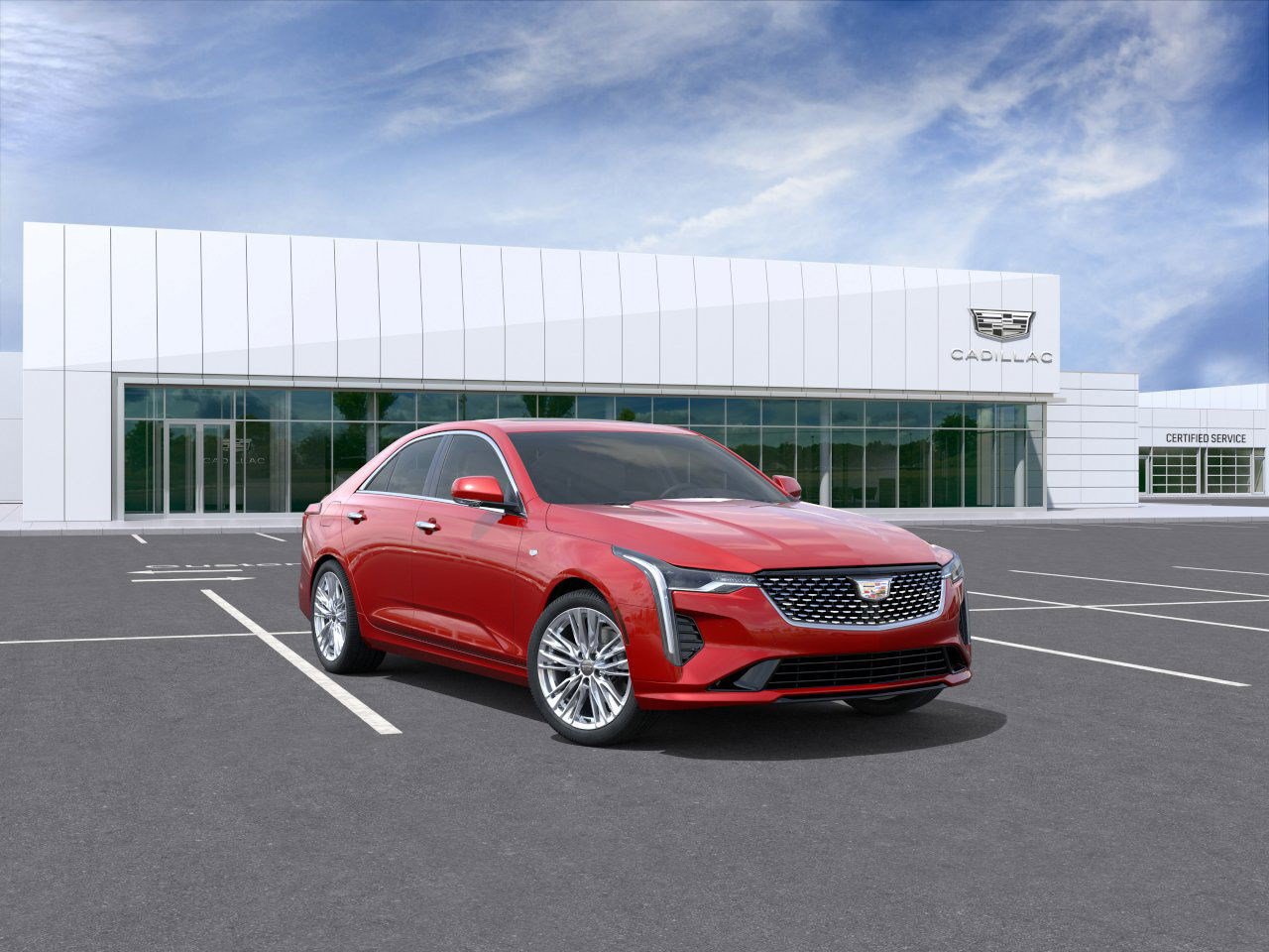 New 2025 Cadillac CT4 Premium Luxury w/ Technology Package AWD/4WD image 1