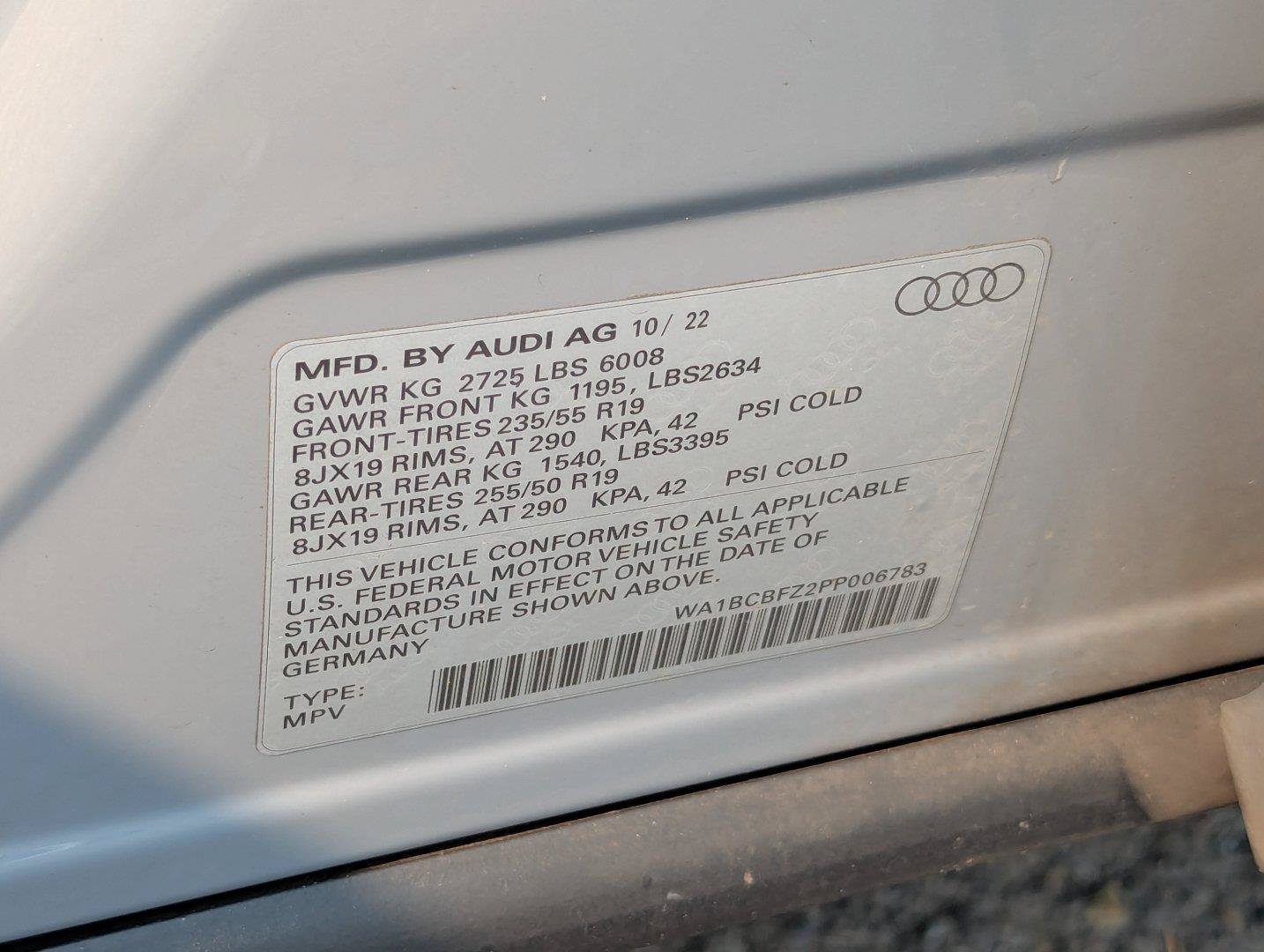 Used 2023 Audi Q4 e-tron Premium Plus w/ Premium Plus RWD image 45
