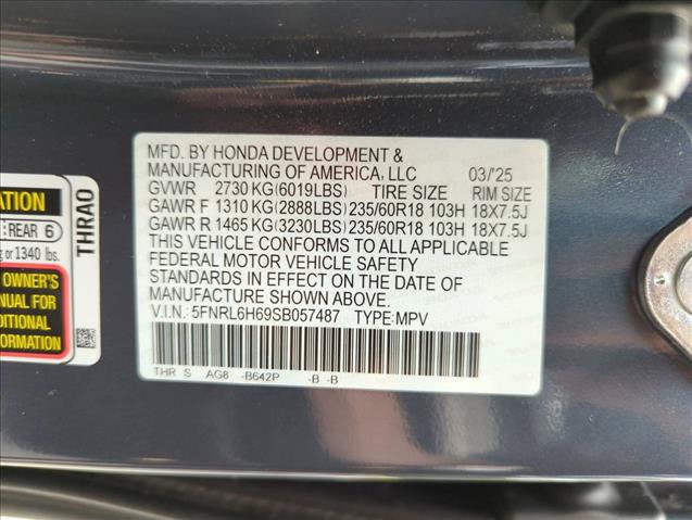 Used 2025 Honda Odyssey EX-L image 14