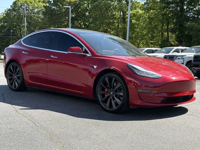Used 2020 Tesla Model 3 Performance AWD/4WD image 2