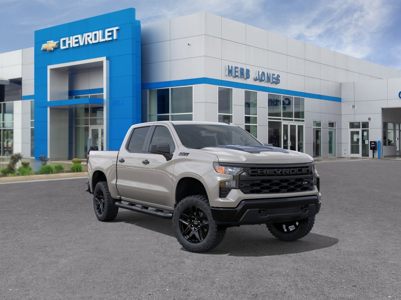 New 2026 Chevrolet Silverado 1500 Custom Trail Boss AWD/4WD image 1