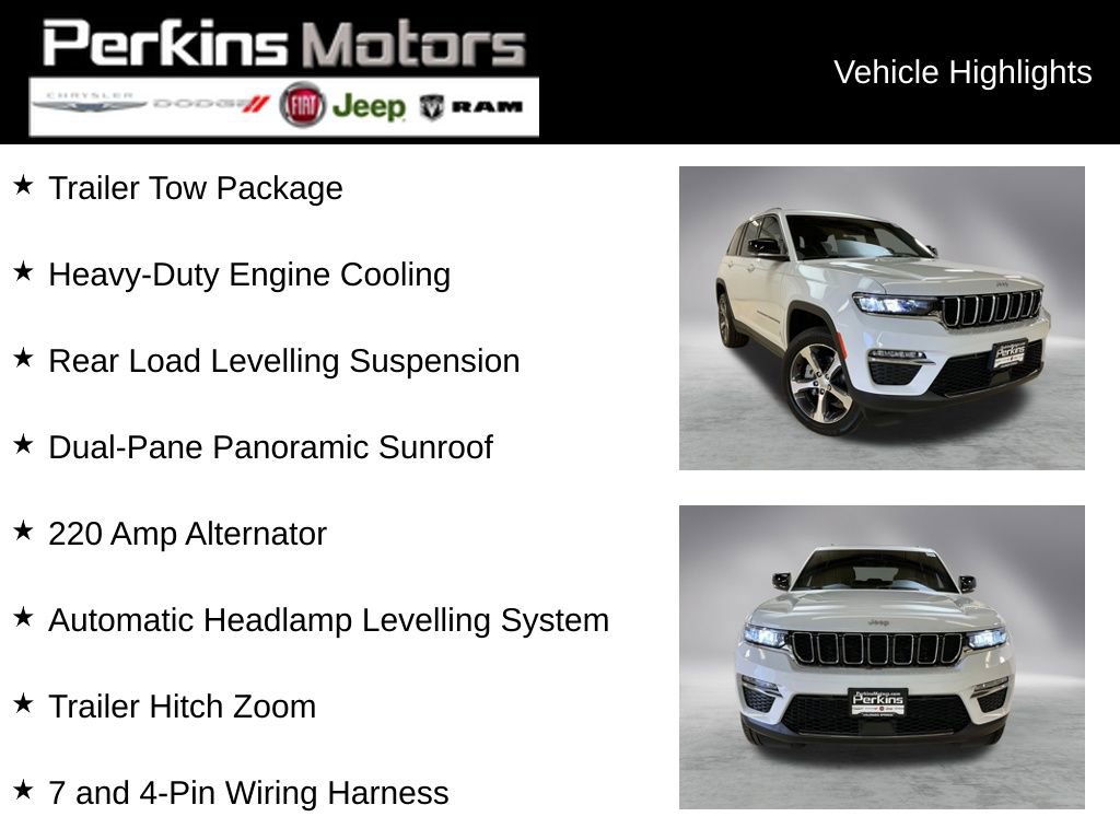 New 2025 Jeep Grand Cherokee Limited w/ Trailer Tow Package image 2
