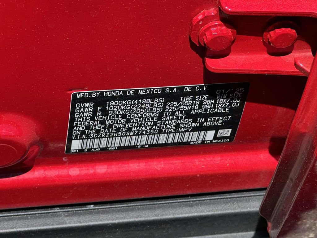Certified 2025 Honda HR-V Sport image 15