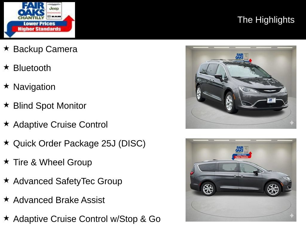 Used 2017 Chrysler Pacifica Touring-L Plus w/ Advanced Safetytec Group FWD video 2