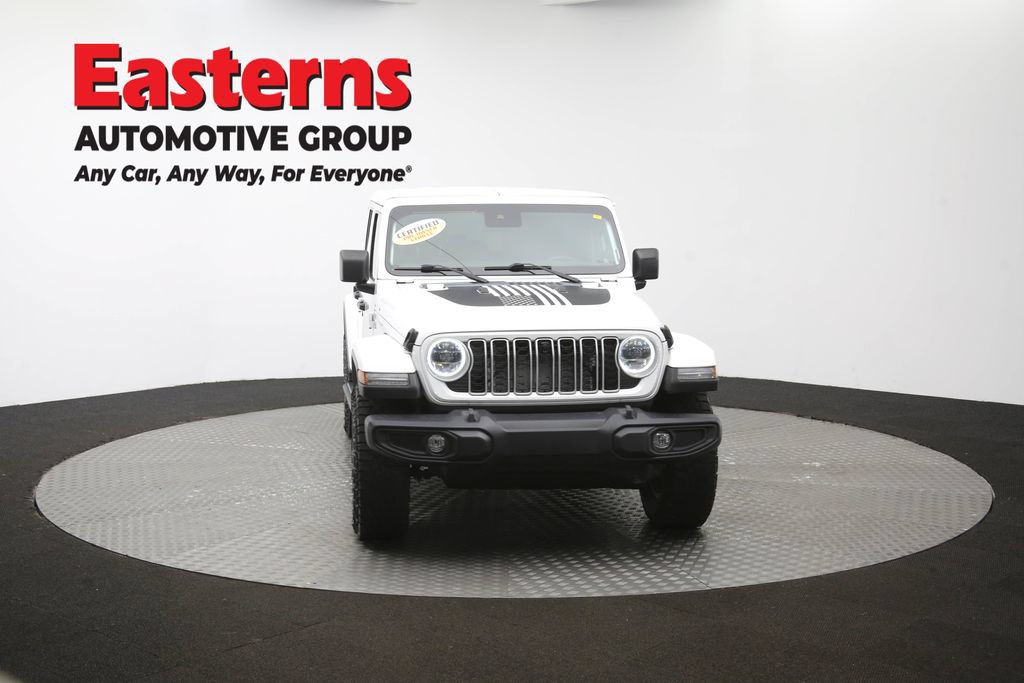 Used 2024 Jeep Wrangler Unlimited Sahara w/ Dual Top Group AWD/4WD image 51