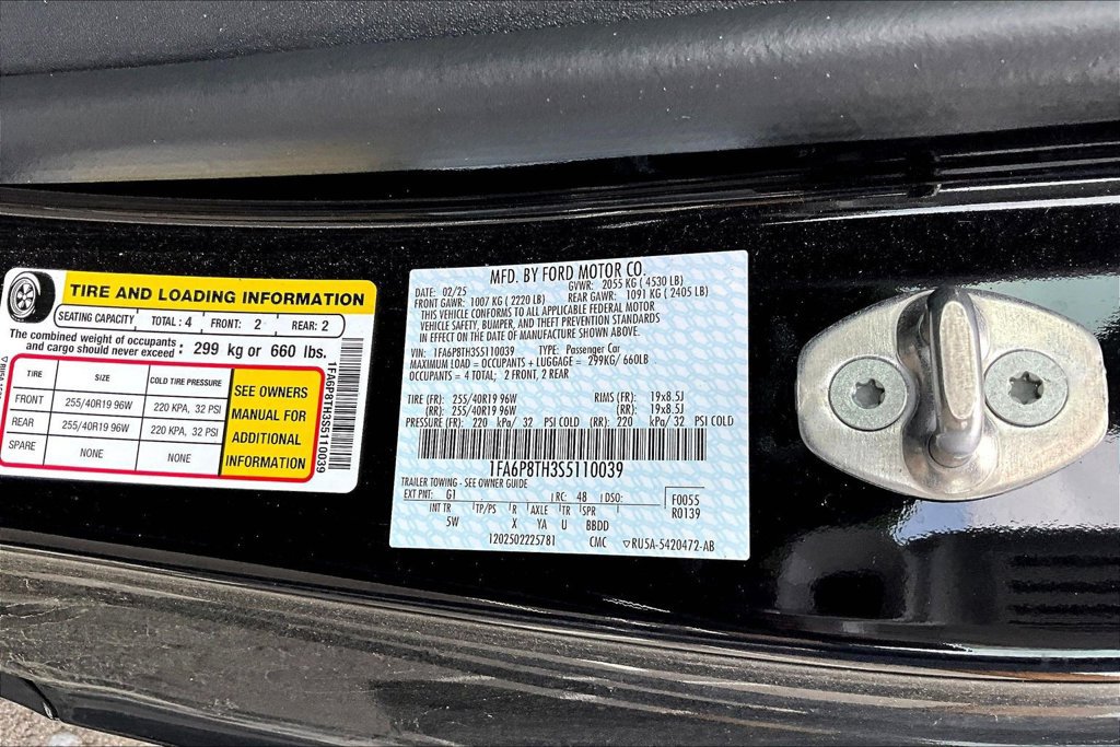 New 2025 Ford Mustang Premium RWD image 12