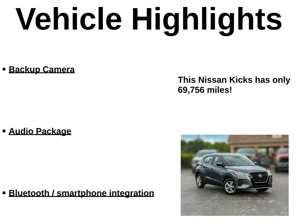 Used 2024 Nissan Kicks S FWD image 36