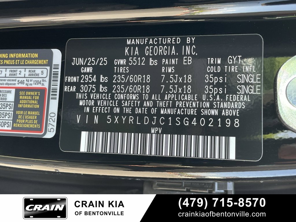 New 2025 Kia Sorento S image 33