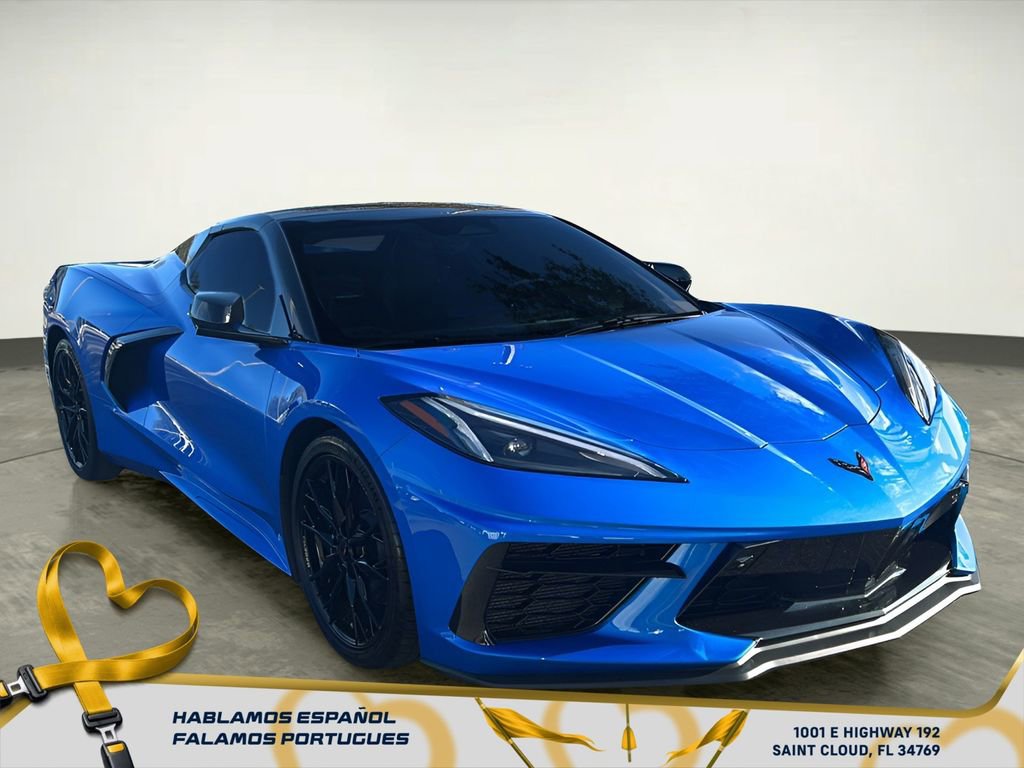 Certified 2024 Chevrolet Corvette Stingray Preferred Conv w/ Stealth Interior Trim Package image 9