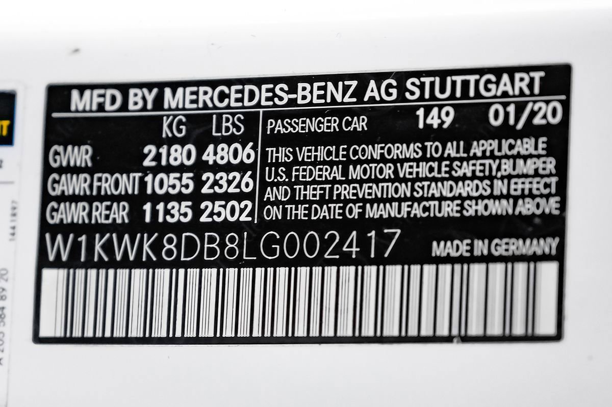 Used 2020 Mercedes-Benz C 300 Cabriolet image 52