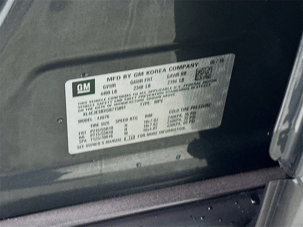 Used 2016 Buick Encore AWD image 32