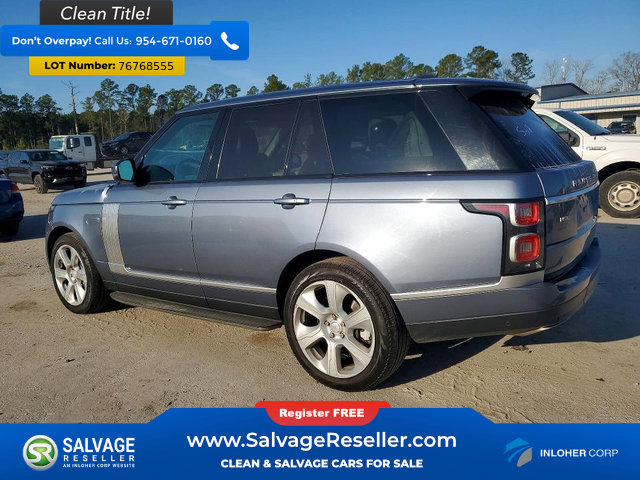 Used 2018 Land Rover Range Rover HSE AWD/4WD image 3