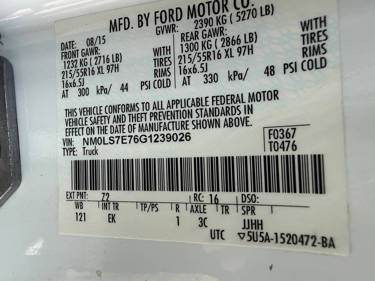 Used 2016 Ford Transit Connect XL FWD image 38