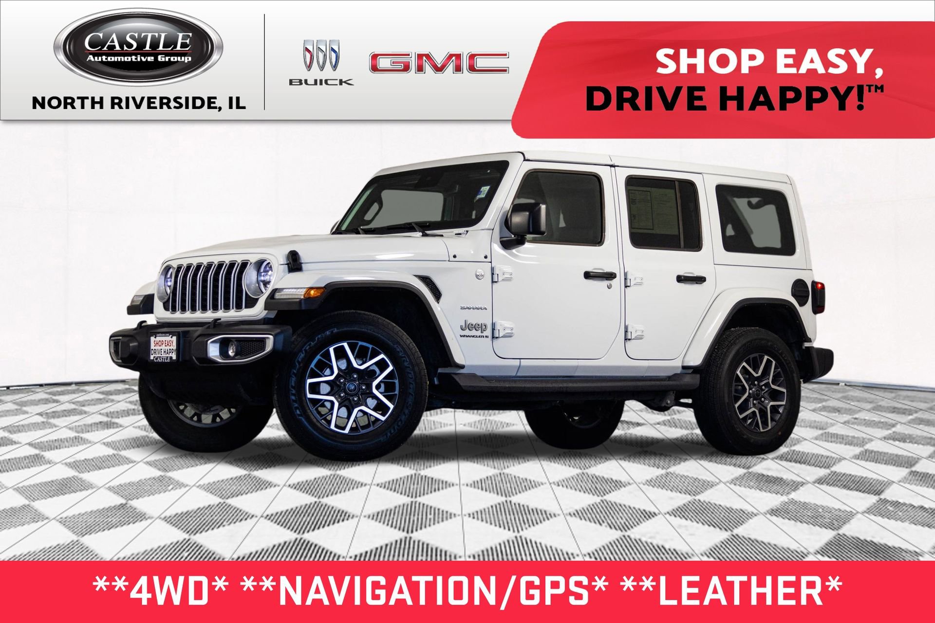 Used 2024 Jeep Wrangler Sahara w/ Technology Group