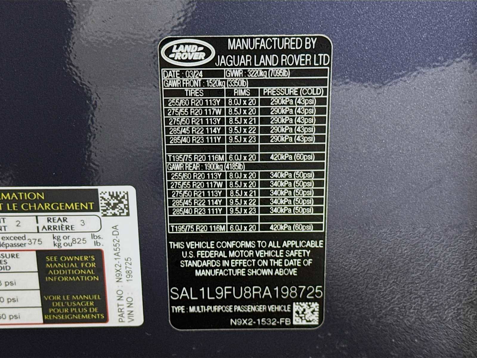 Used 2024 Land Rover Range Rover Sport Dynamic SE image 31