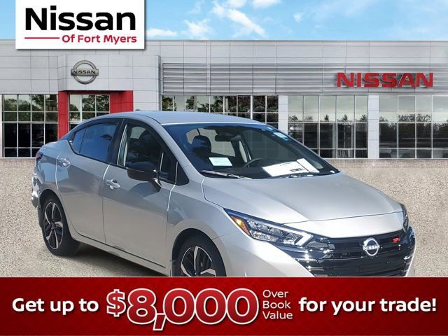 New 2025 Nissan Versa SR w/ Trunk Package FWD image 1