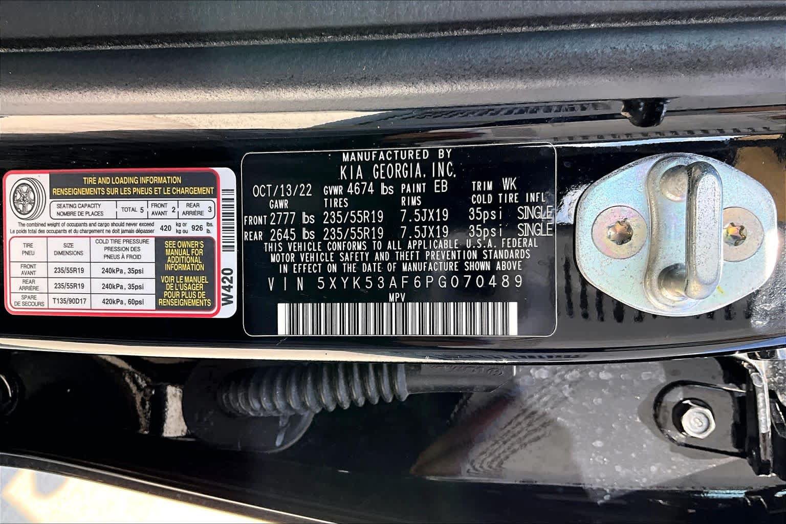Certified 2023 Kia Sportage SX FWD image 32