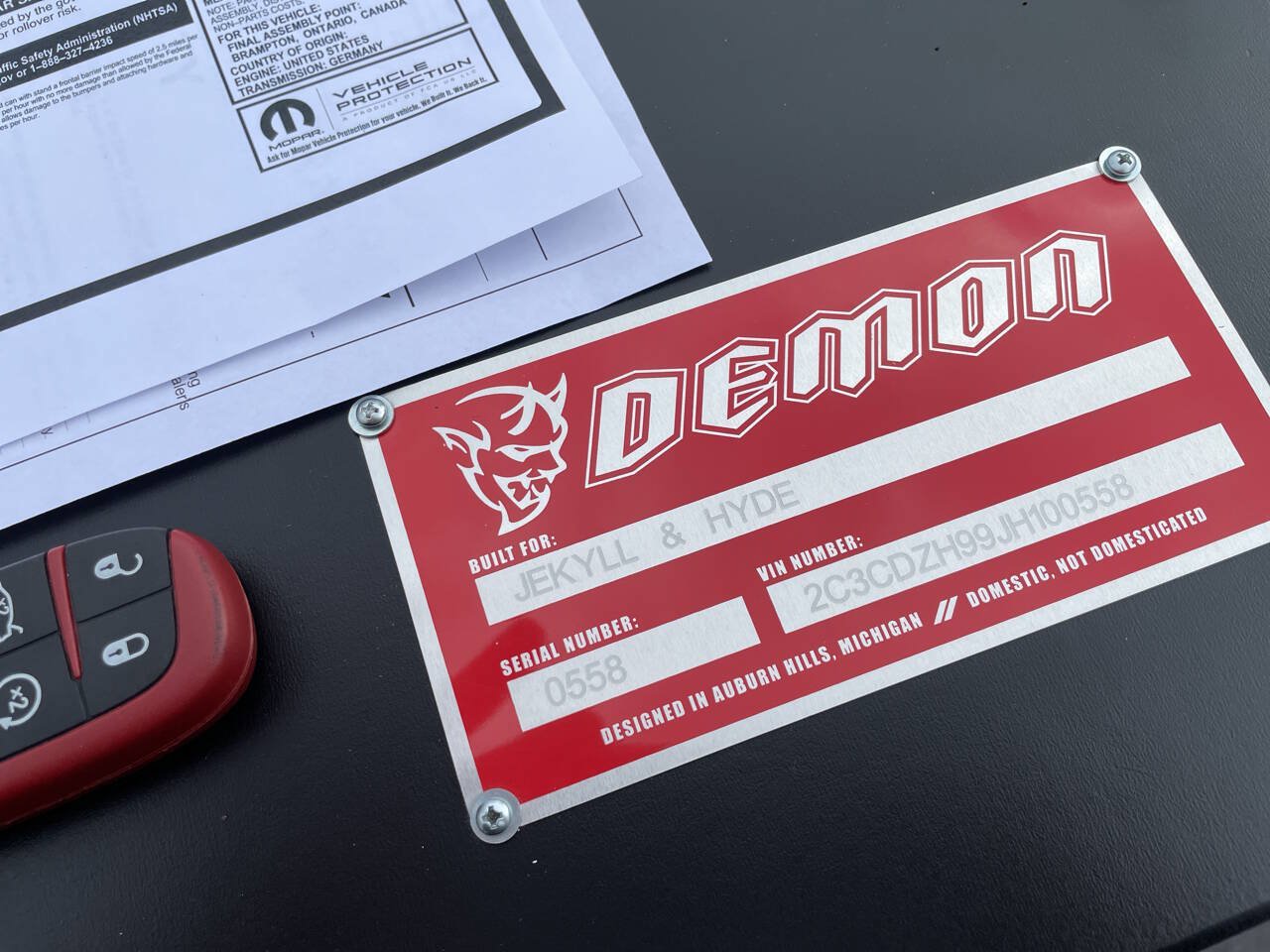 Used 2018 Dodge Challenger SRT Demon RWD image 83