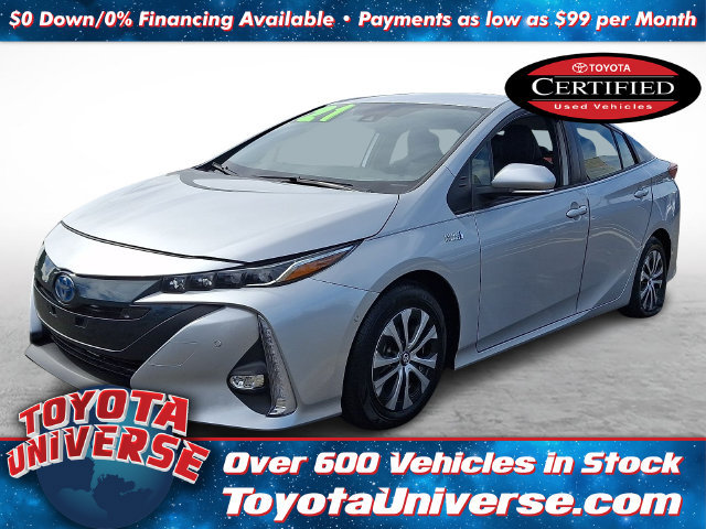 Certified 2021 Toyota Prius Prime Limited w/ Carpet Mat Package (TMS) FWD image 2