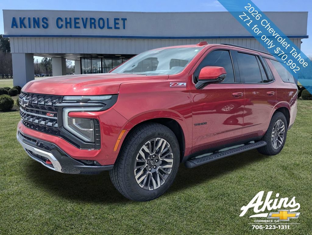 Used 2026 Chevrolet Tahoe Z71 w/ Z71 Off-Road Package AWD/4WD image 8