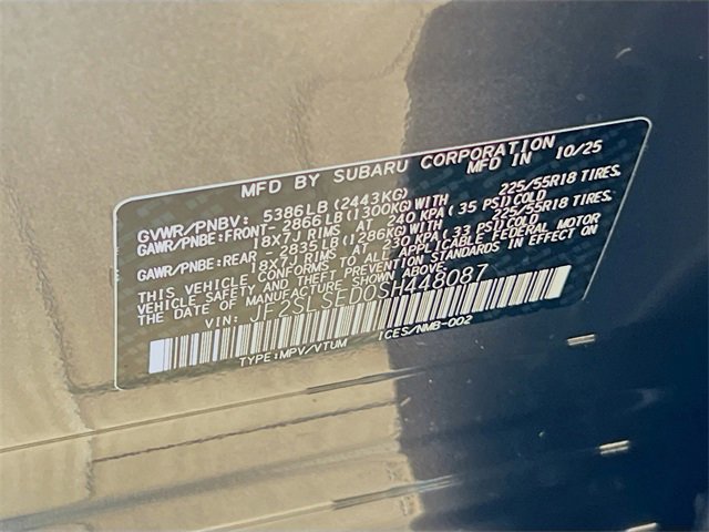 New 2025 Subaru Forester Premium image 35