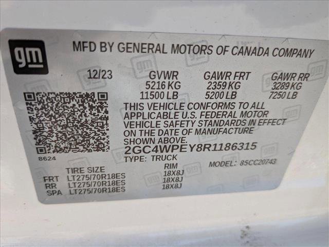 New 2024 Chevrolet Silverado 2500 LTZ w/ LTZ Premium Package image 17