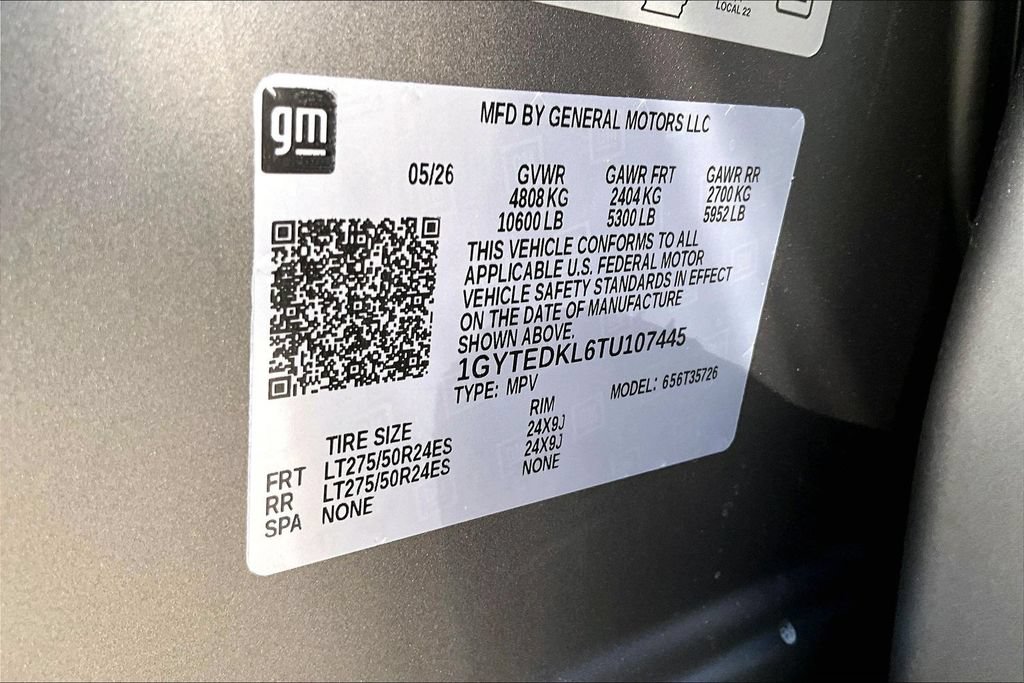 New 2026 Cadillac Escalade IQ Luxury 2 w/ LPO, Floor Liner Package AWD/4WD image 19