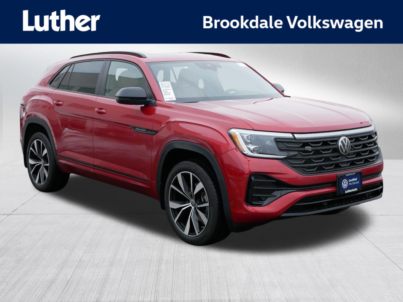 Certified 2025 Volkswagen Atlas Cross Sport SEL R-Line AWD/4WD image 1