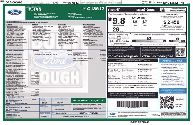 Used 2021 Ford F150 XLT w/ Equipment Group 302A High AWD/4WD image 5
