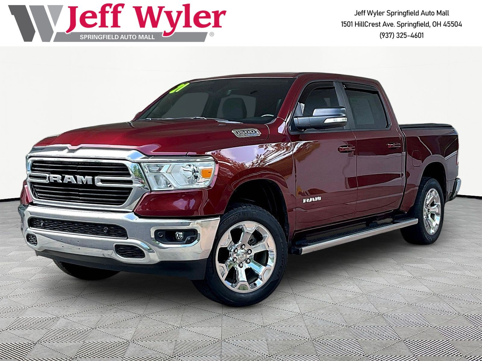 Used 2021 RAM 1500 Big Horn AWD/4WD image 1