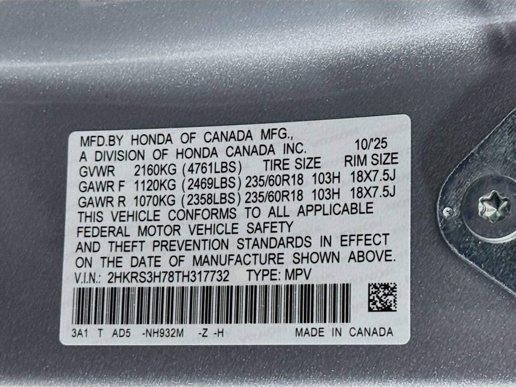 New 2026 Honda CR-V EX-L image 32