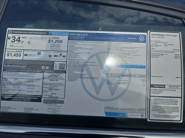 New 2026 Volkswagen Jetta S image 19