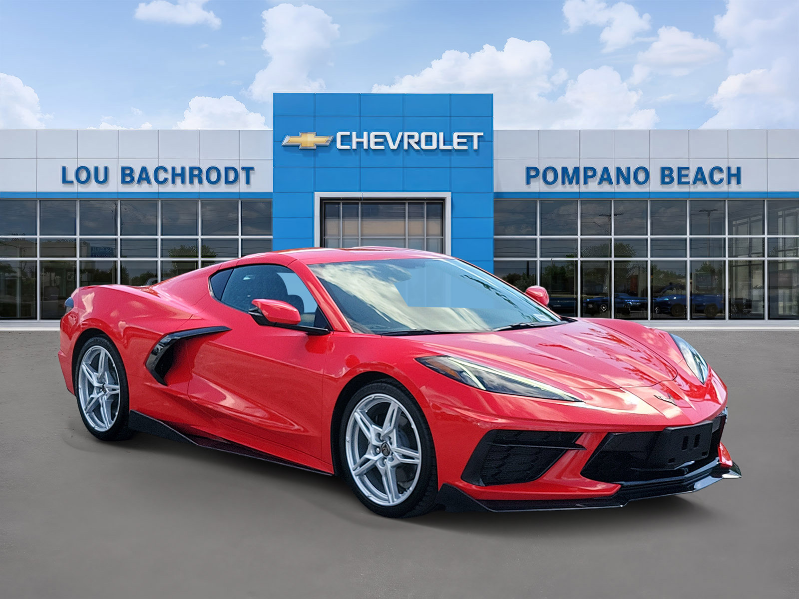 Used 2021 Chevrolet Corvette Stingray Coupe w/ 1LT RWD image 1