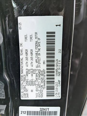 Certified 2026 Toyota Sequoia Limited w/ Nightshade Package image 27