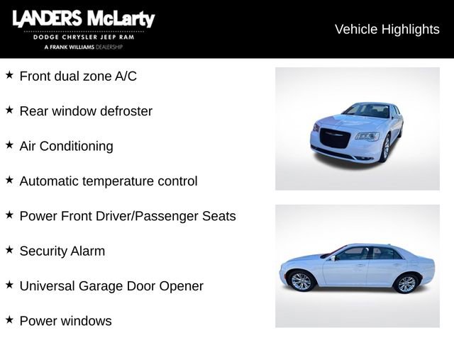 Used 2019 Chrysler 300 Touring L w/ Quick Order Package 22F image 6