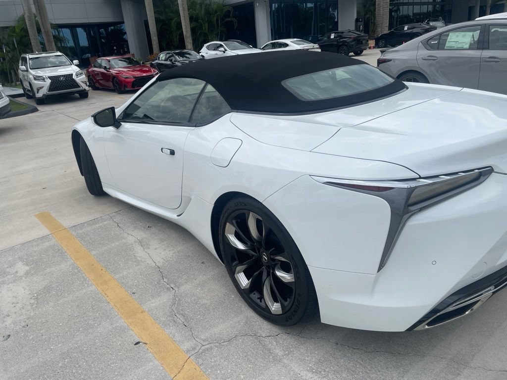 Certified 2024 Lexus LC 500 Convertible w/ Touring Package RWD image 6