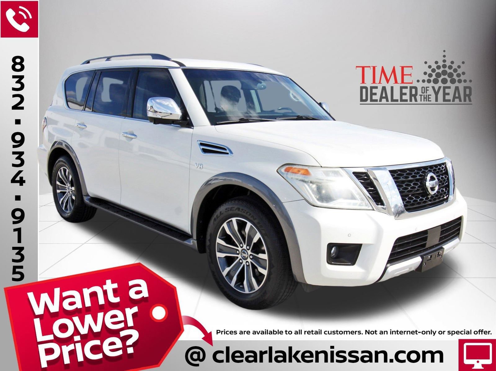 Used 2017 Nissan Armada SL w/ Moonroof Package image 9