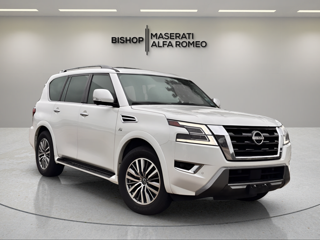 Used 2021 Nissan Armada SL w/ Captain's Chairs Package RWD video 1