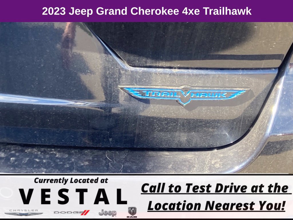 New 2023 Jeep Grand Cherokee Trailhawk w/ Advanced Protech Group II AWD/4WD image 10