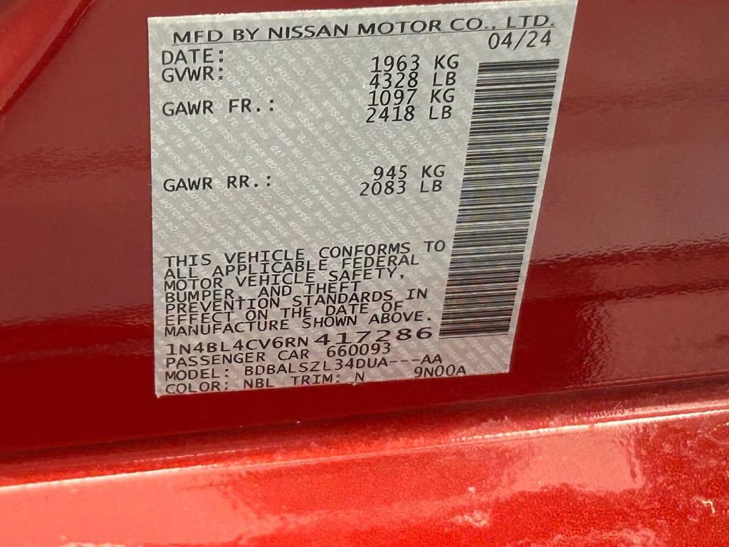 Used 2024 Nissan Altima 2.5 SR image 44