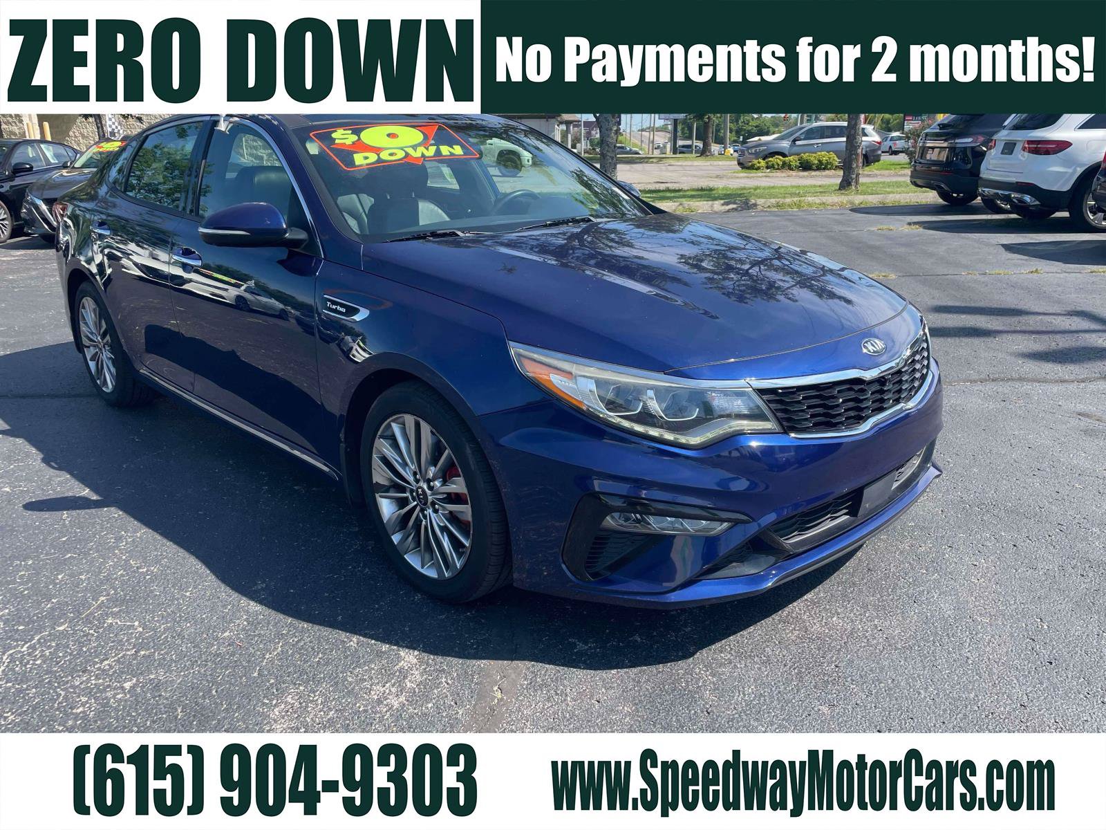 Used 2019 Kia Optima SX w/ SX Limited (Black) Package FWD image 1