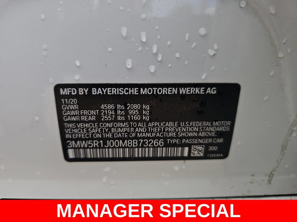 Used 2021 BMW 330i Sedan w/ Driving Assistance Package RWD image 42