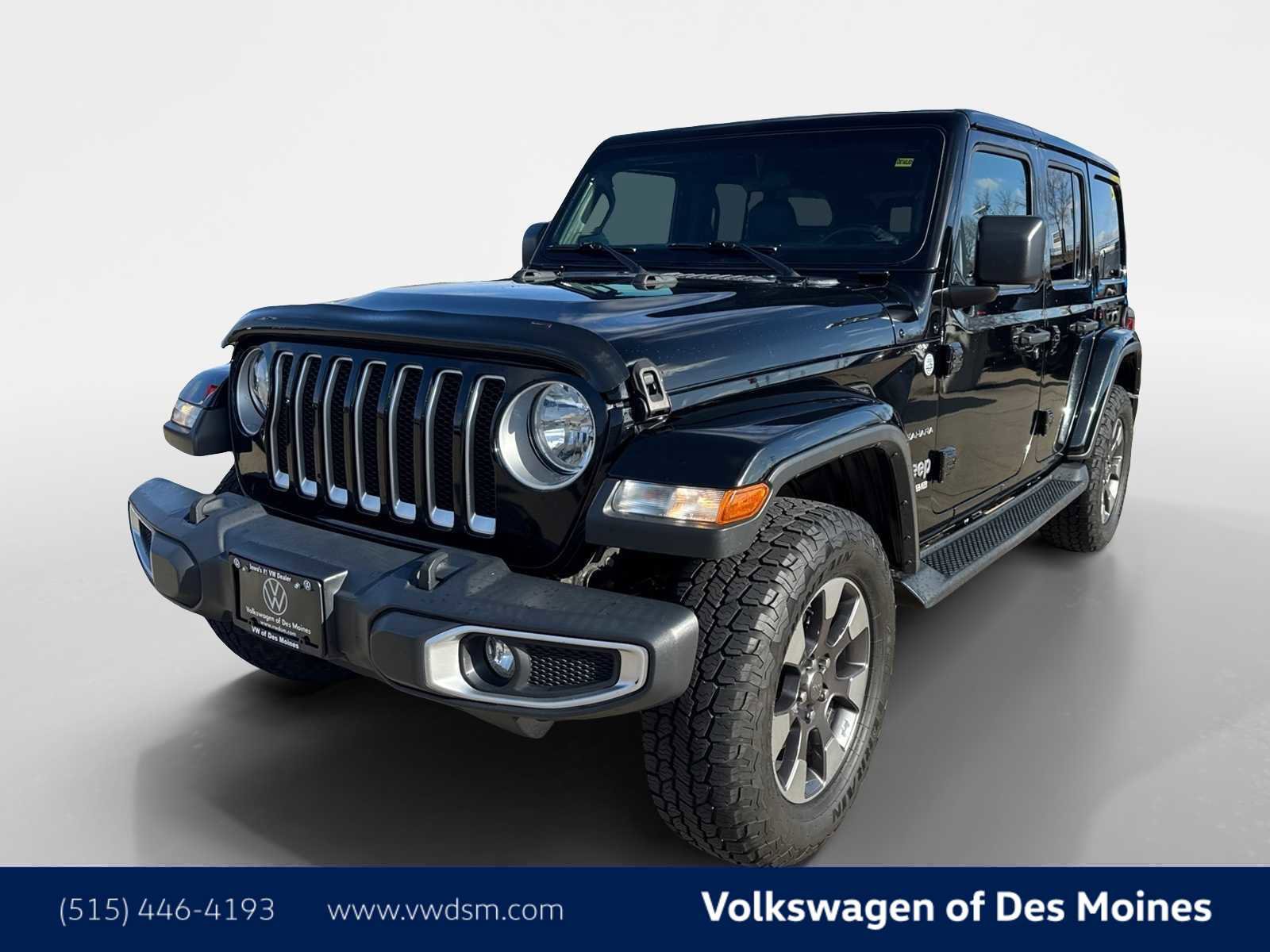 Used 2018 Jeep Wrangler Unlimited Sahara AWD/4WD image 1