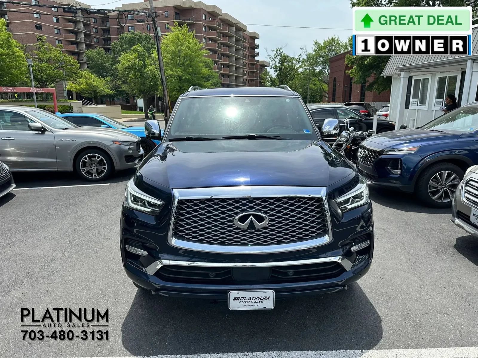 Used 2021 INFINITI QX80 Sensory w/ All-Season Package AWD/4WD image 4