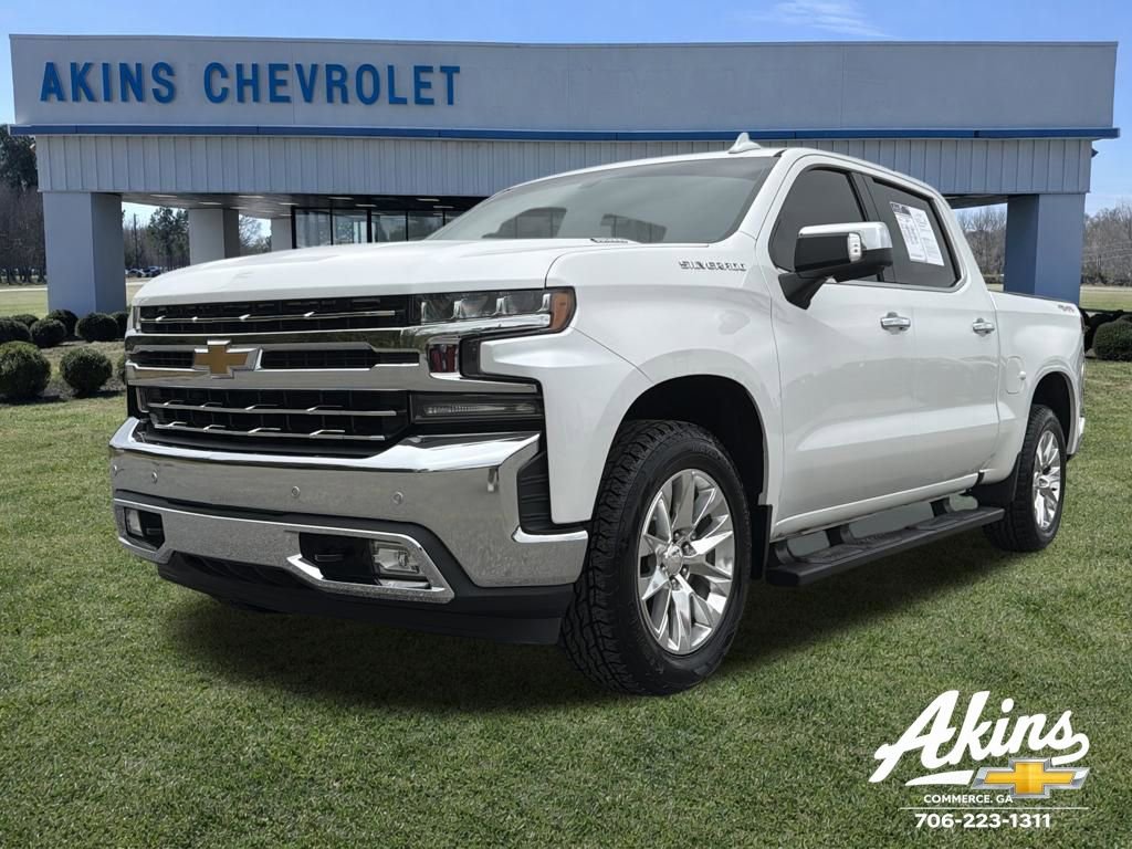 Certified 2020 Chevrolet Silverado 1500 LTZ w/ LTZ Plus Package AWD/4WD image 1